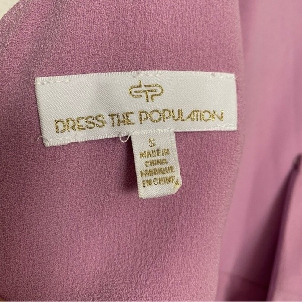 Dress the Population Jodi Gown Mermaid Lavender Maxi Dress Small - Picture 4 of 8